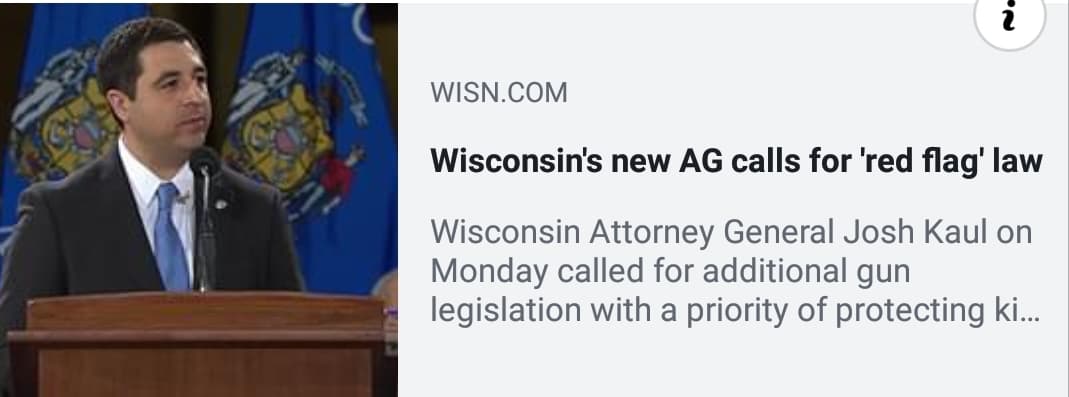WI Attorney General DEMANDS Radical Gun Control!