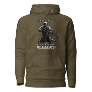Soft – Trust In God – Black Text – Unisex – Hoodie