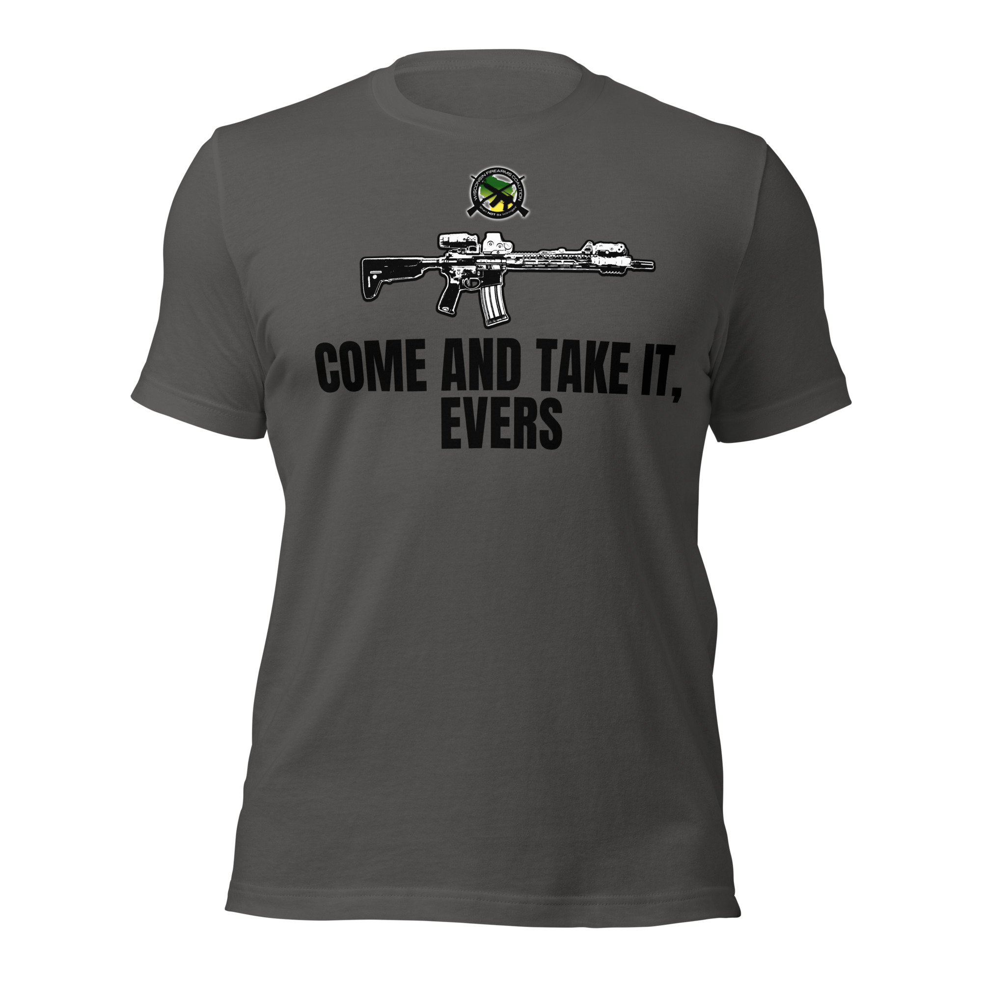 Come And Take It Evers - Unisex t-shirt - Image 3