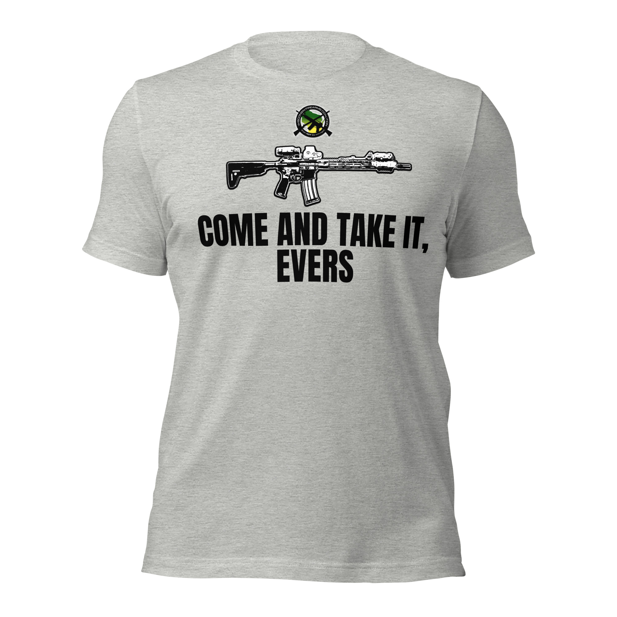 Come And Take It Evers - Unisex t-shirt - Image 12