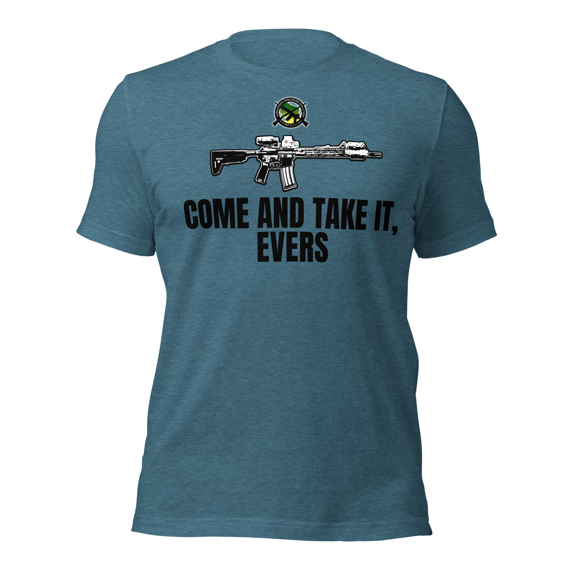 Come And Take It Evers - Unisex t-shirt - Image 7