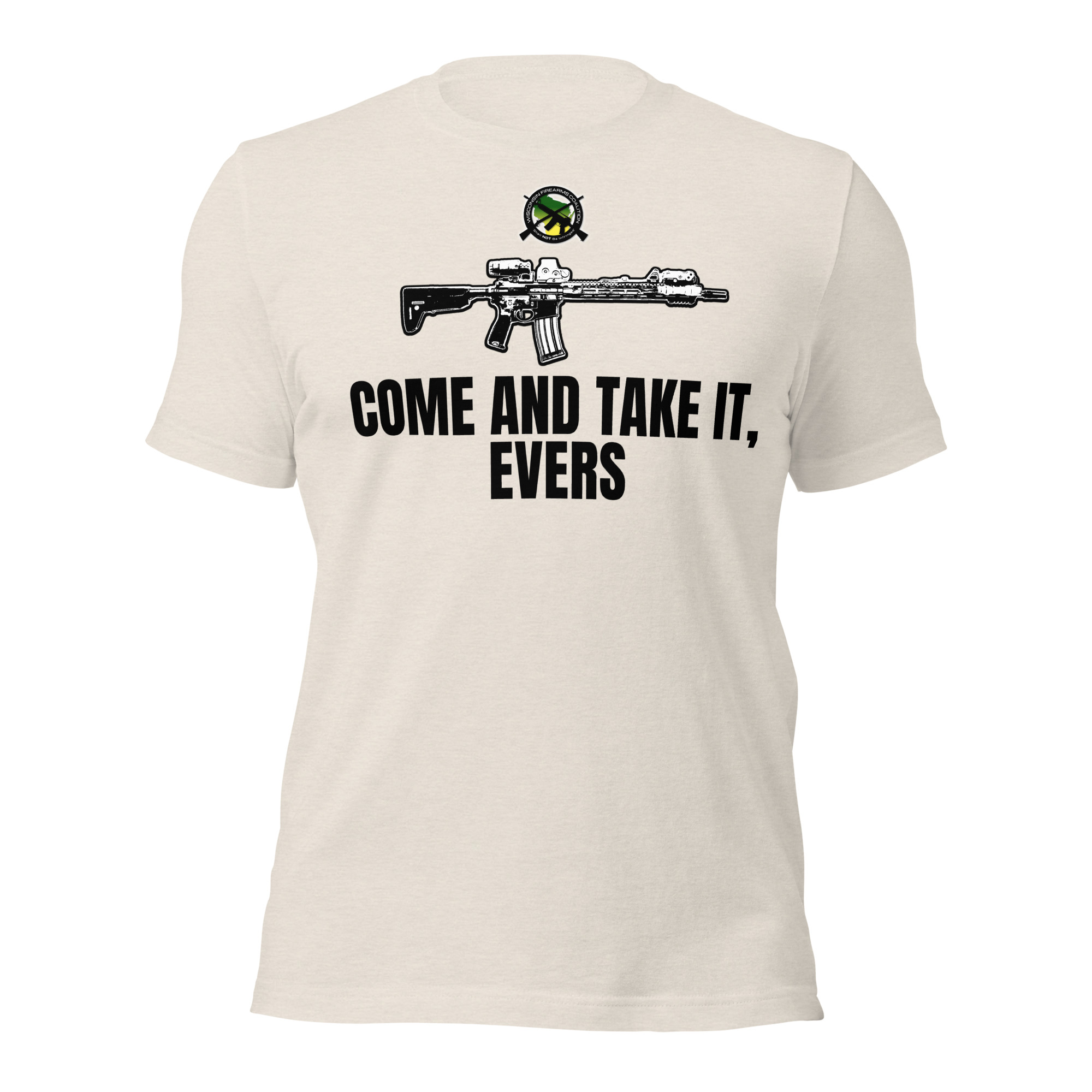 Come And Take It Evers - Unisex t-shirt - Image 13