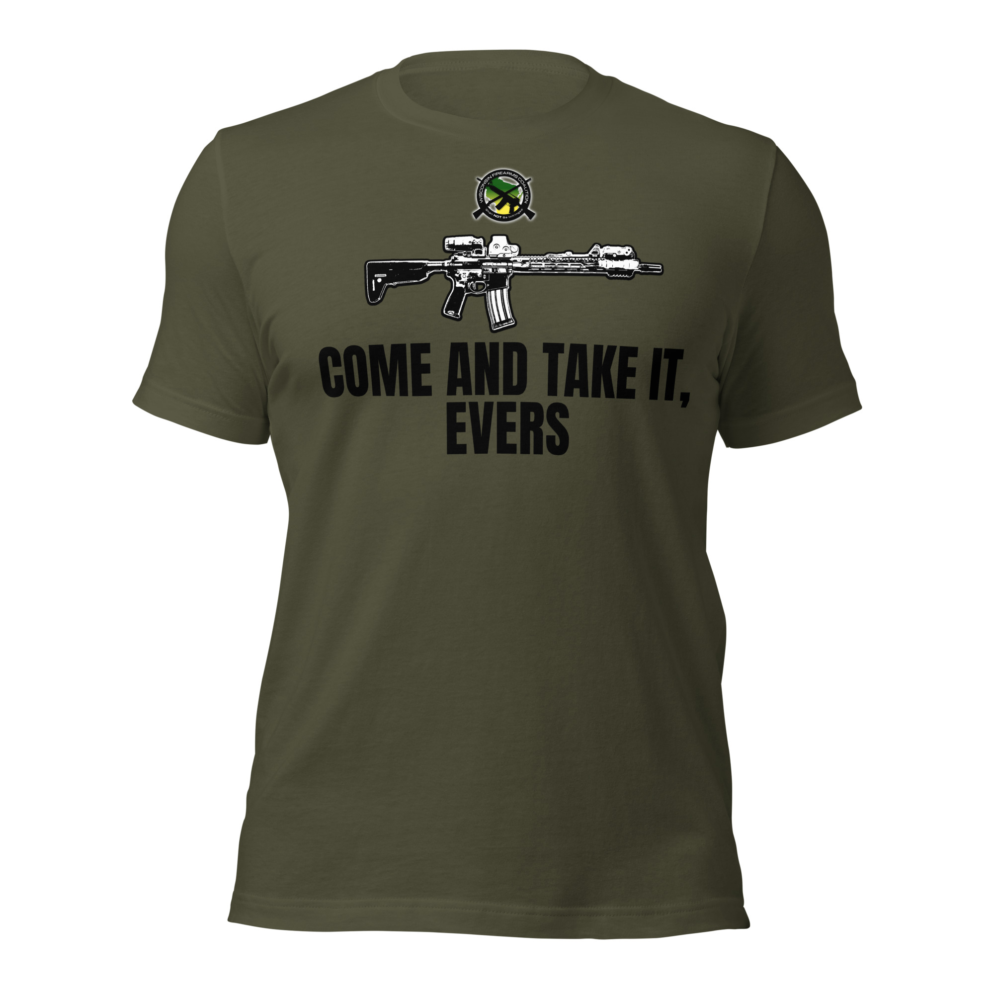 Come And Take It Evers - Unisex t-shirt - Image 2