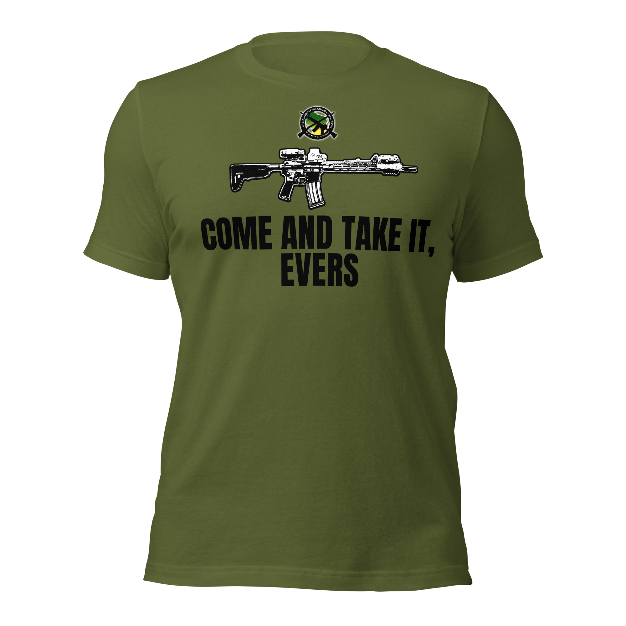 Come And Take It Evers - Unisex t-shirt - Image 6
