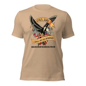 Black Text -“I’m 1776% Sure” Premium -Unisex t-shirt