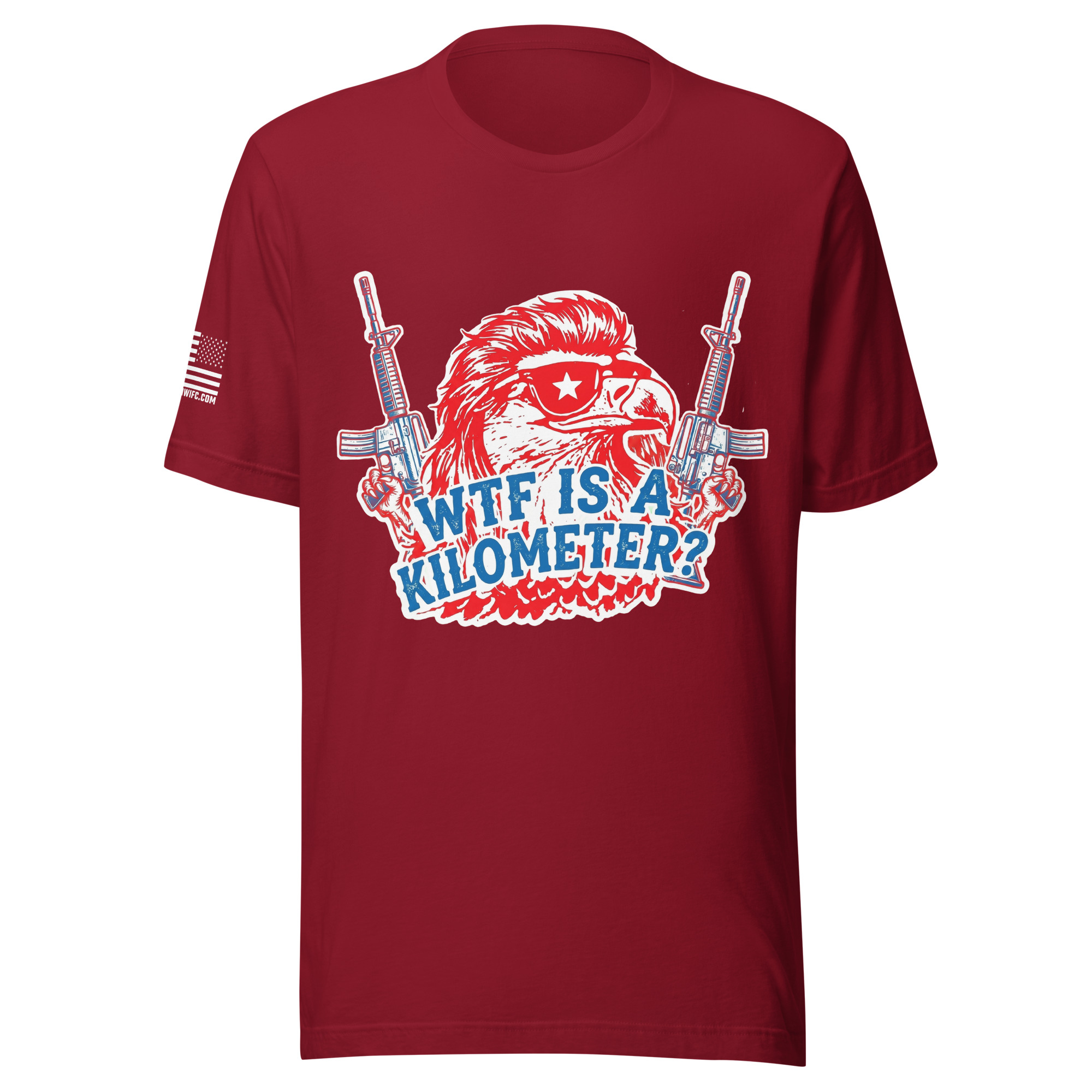 Supersoft – Short Sleeve – Unisex – "WTF Is A Kilometer” - Image 3