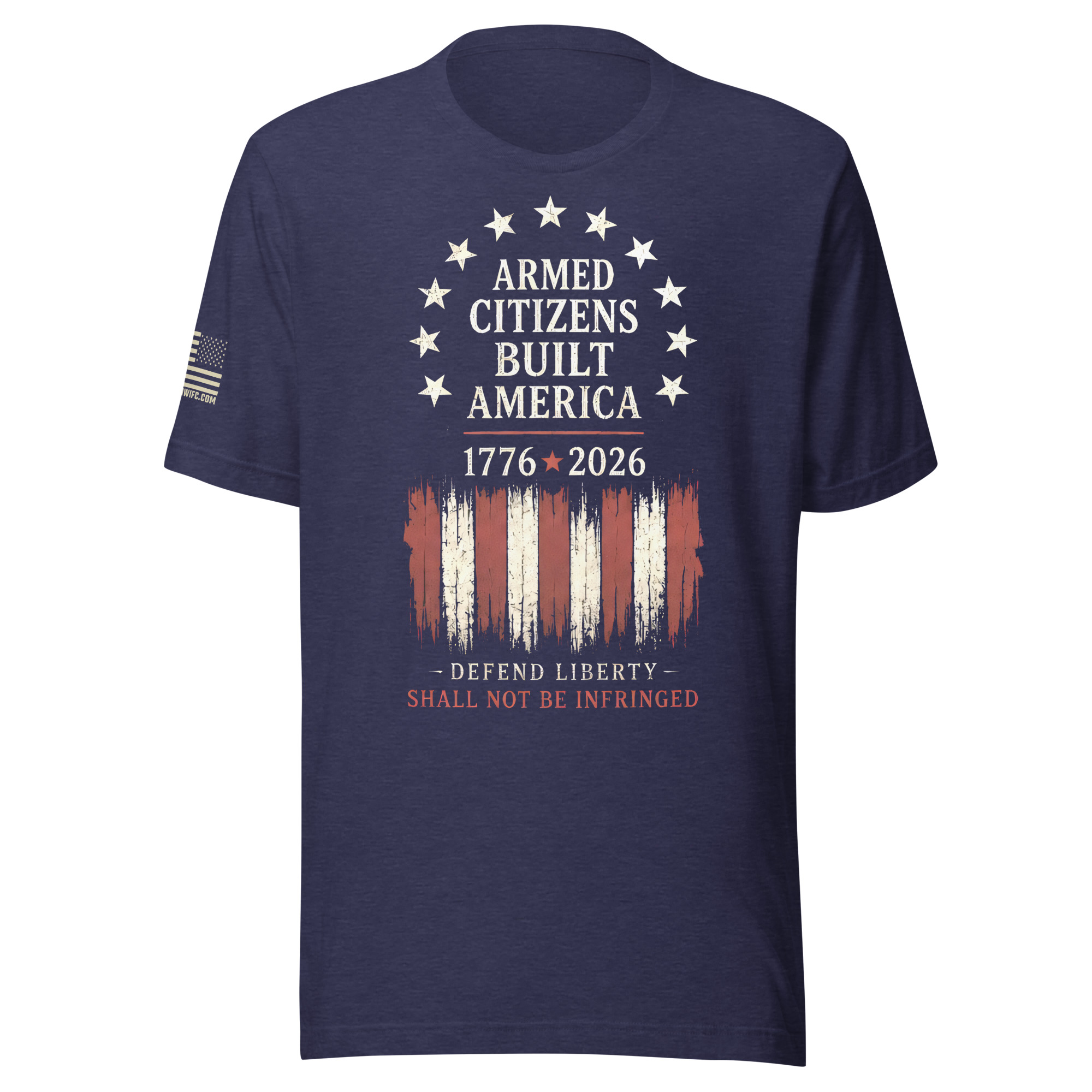 Supersoft – Short Sleeve – Unisex – “Armed Citizens Built America” - Image 5