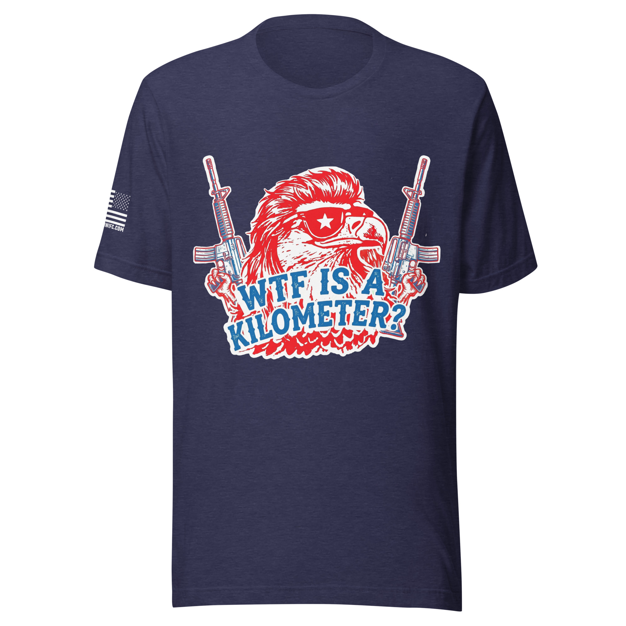 Supersoft – Short Sleeve – Unisex – "WTF Is A Kilometer” - Image 5