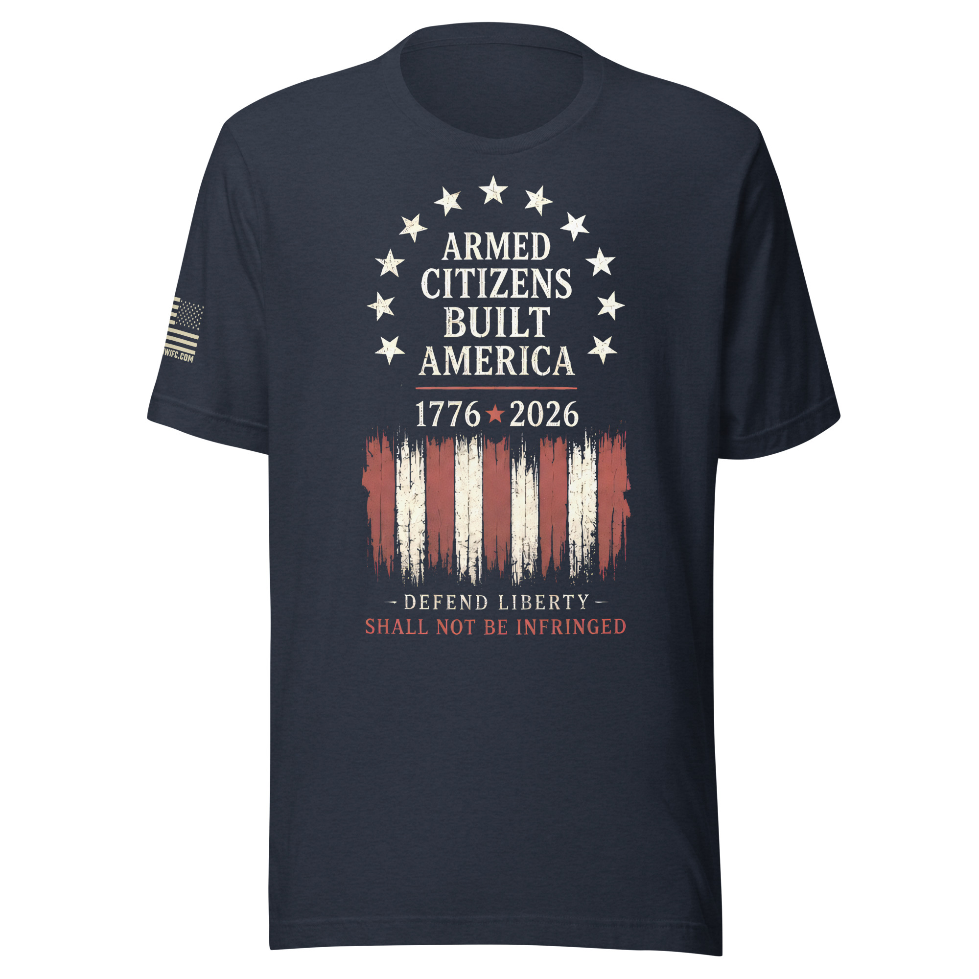 Supersoft – Short Sleeve – Unisex – “Armed Citizens Built America” - Image 7