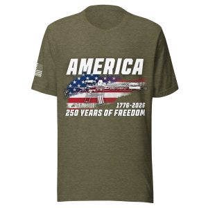 Supersoft – Short Sleeve – Unisex – “America’s 250th”