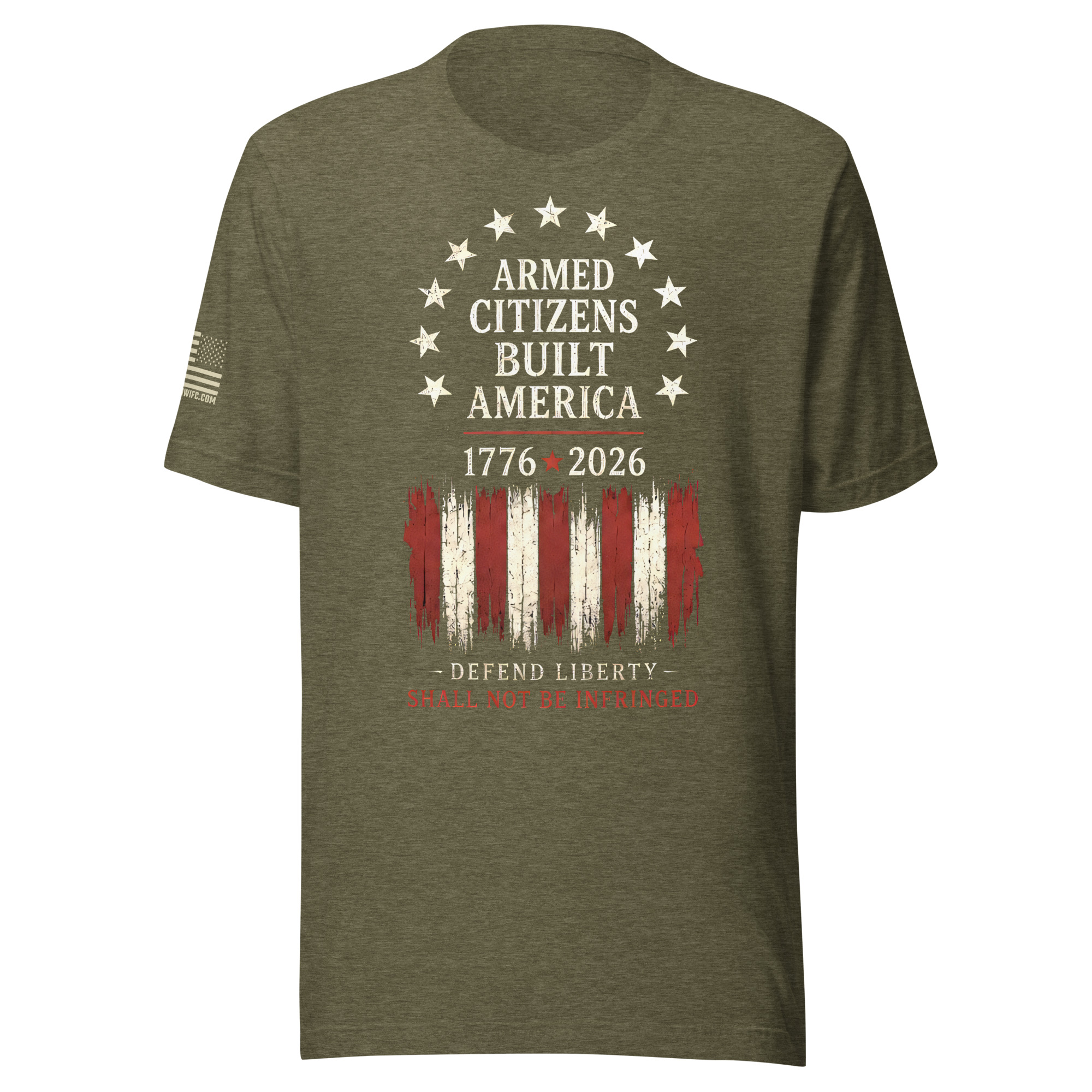 Supersoft – Short Sleeve – Unisex – “Armed Citizens Built America” - Image 9