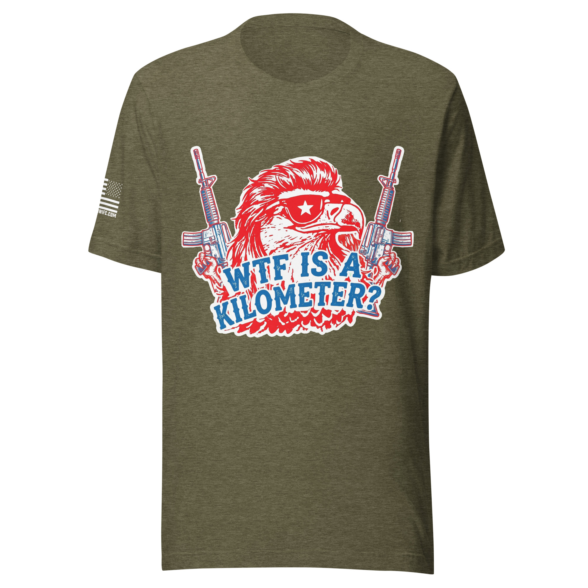 Supersoft – Short Sleeve – Unisex – "WTF Is A Kilometer” - Image 9