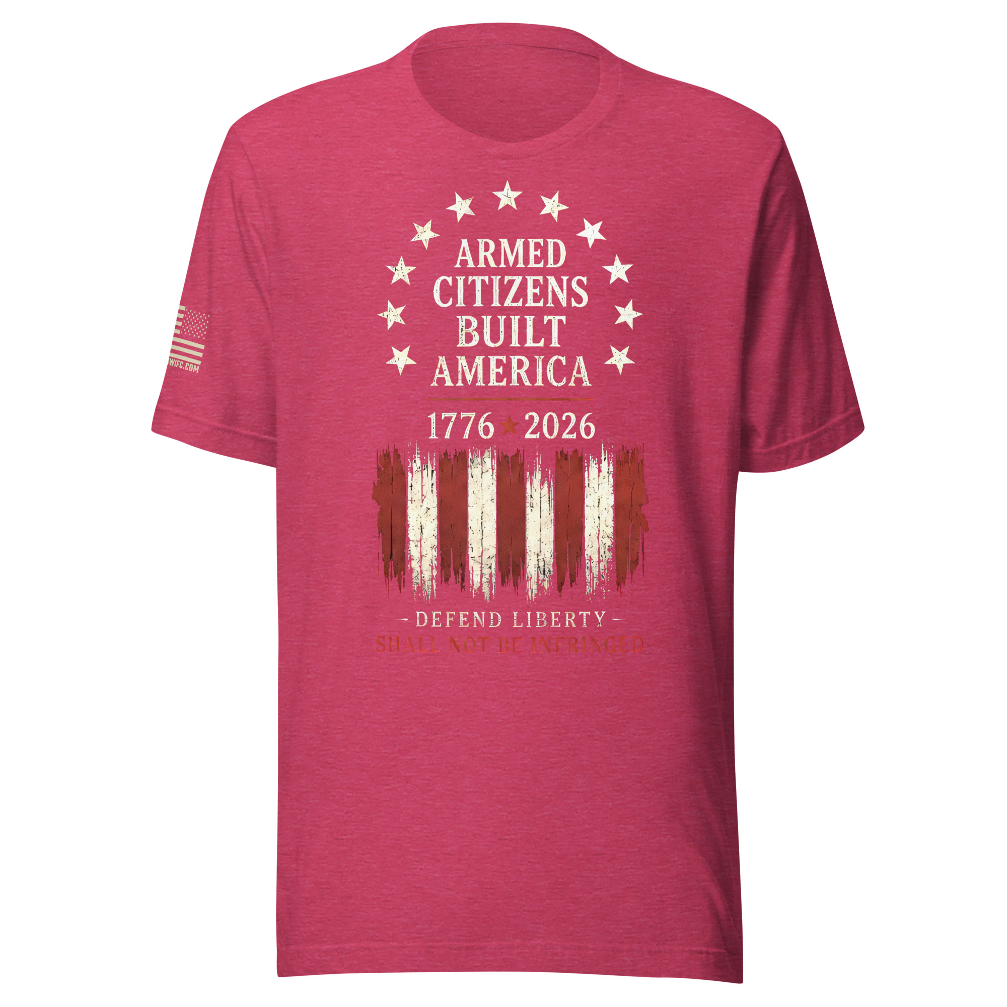 Supersoft – Short Sleeve – Unisex – “Armed Citizens Built America” - Image 11