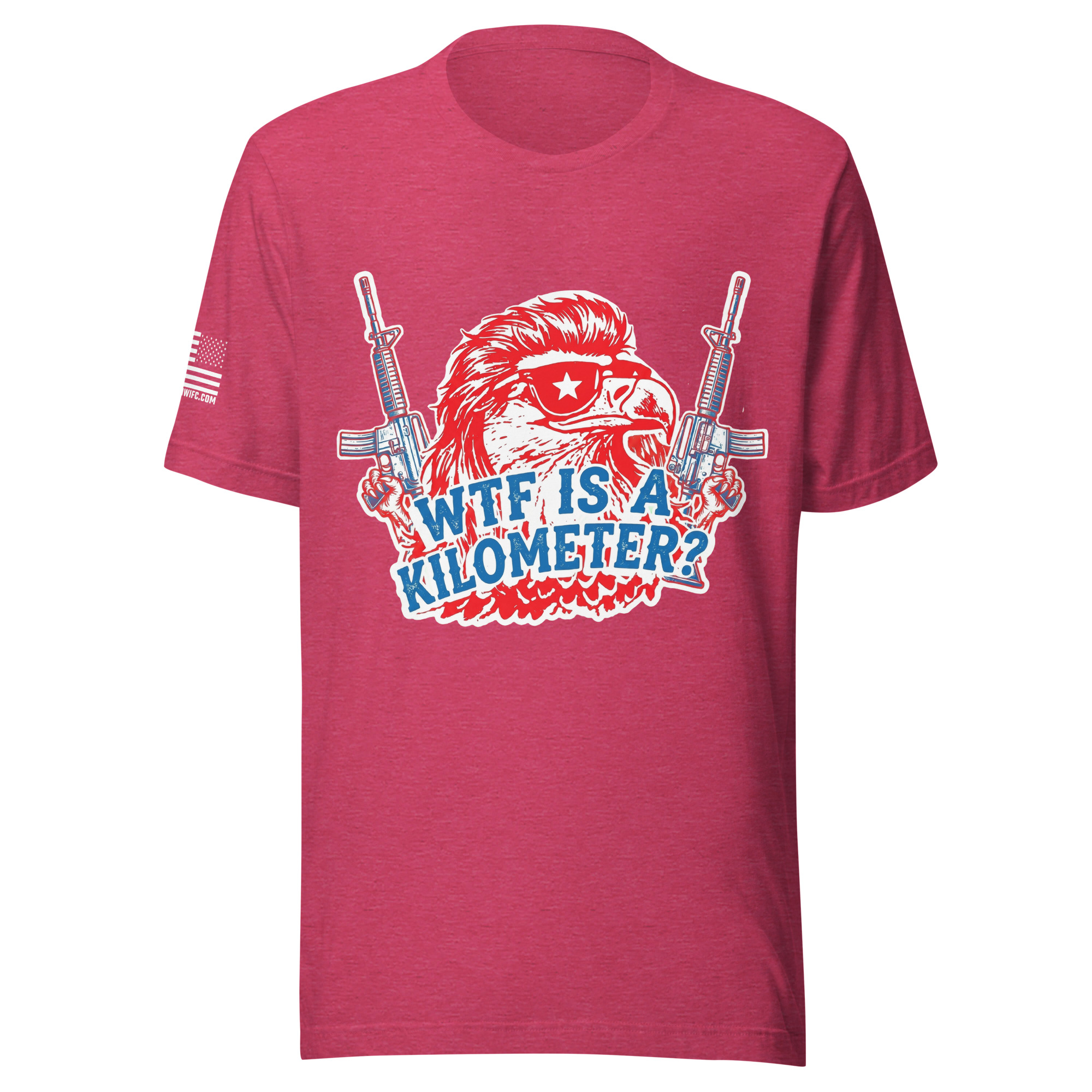 Supersoft – Short Sleeve – Unisex – "WTF Is A Kilometer” - Image 11