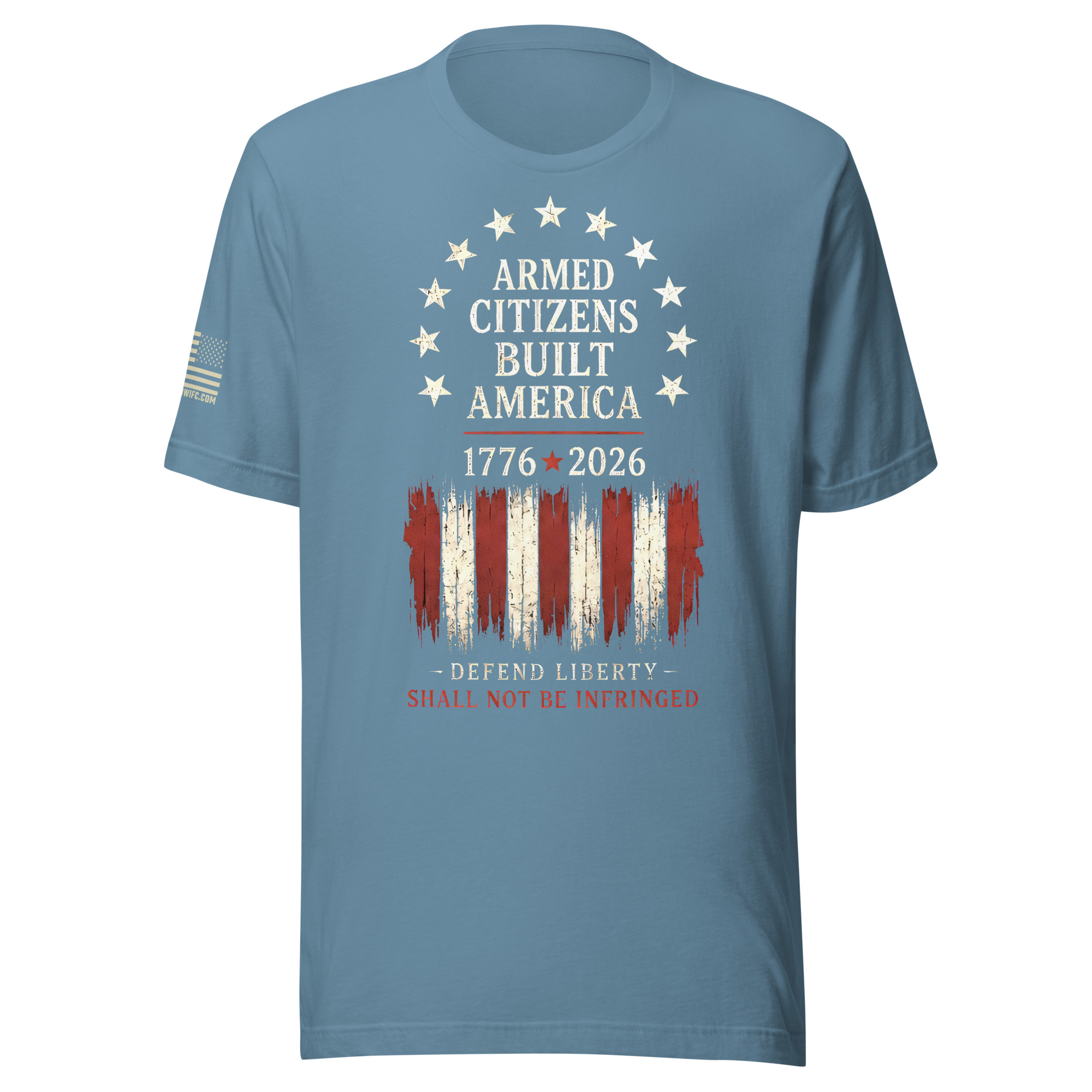 Supersoft – Short Sleeve – Unisex – “Armed Citizens Built America” - Image 13