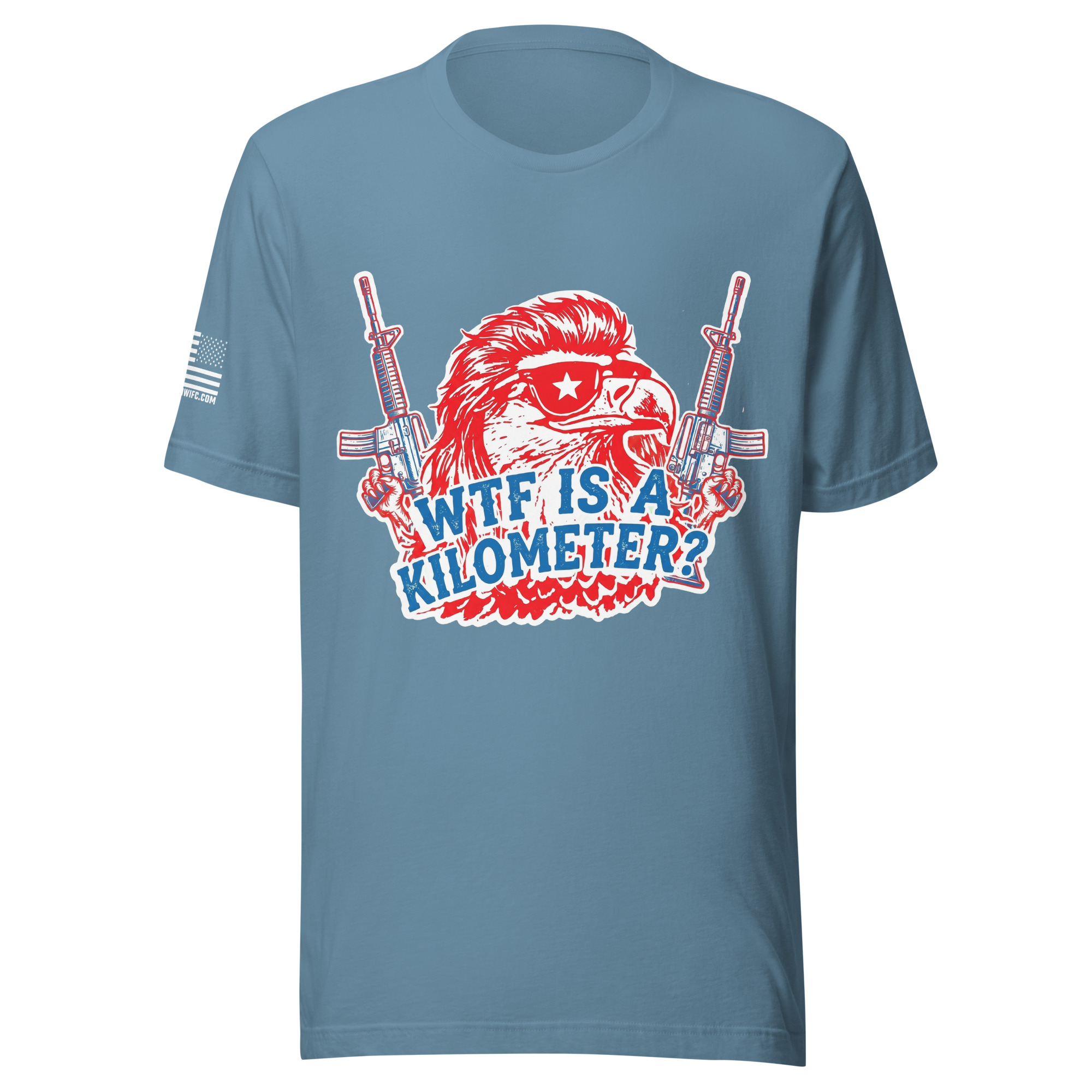 Supersoft – Short Sleeve – Unisex – "WTF Is A Kilometer” - Image 13